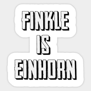 finkle is einhorn Sticker